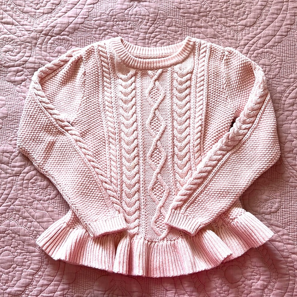 GAP pink knitted sweater